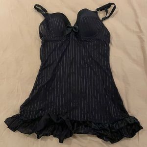 sheer lingerie mini dress!